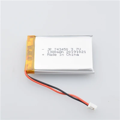Li polimēru akumulators JP{0}}mah ar PCB un vadu digitālajam produktam